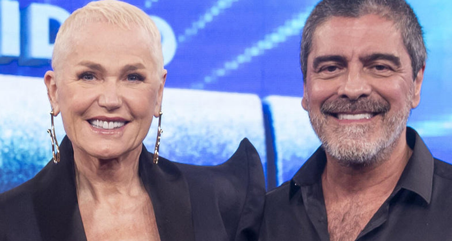 Xuxa e Junno Andrade - Foto: Reprodução / Globo