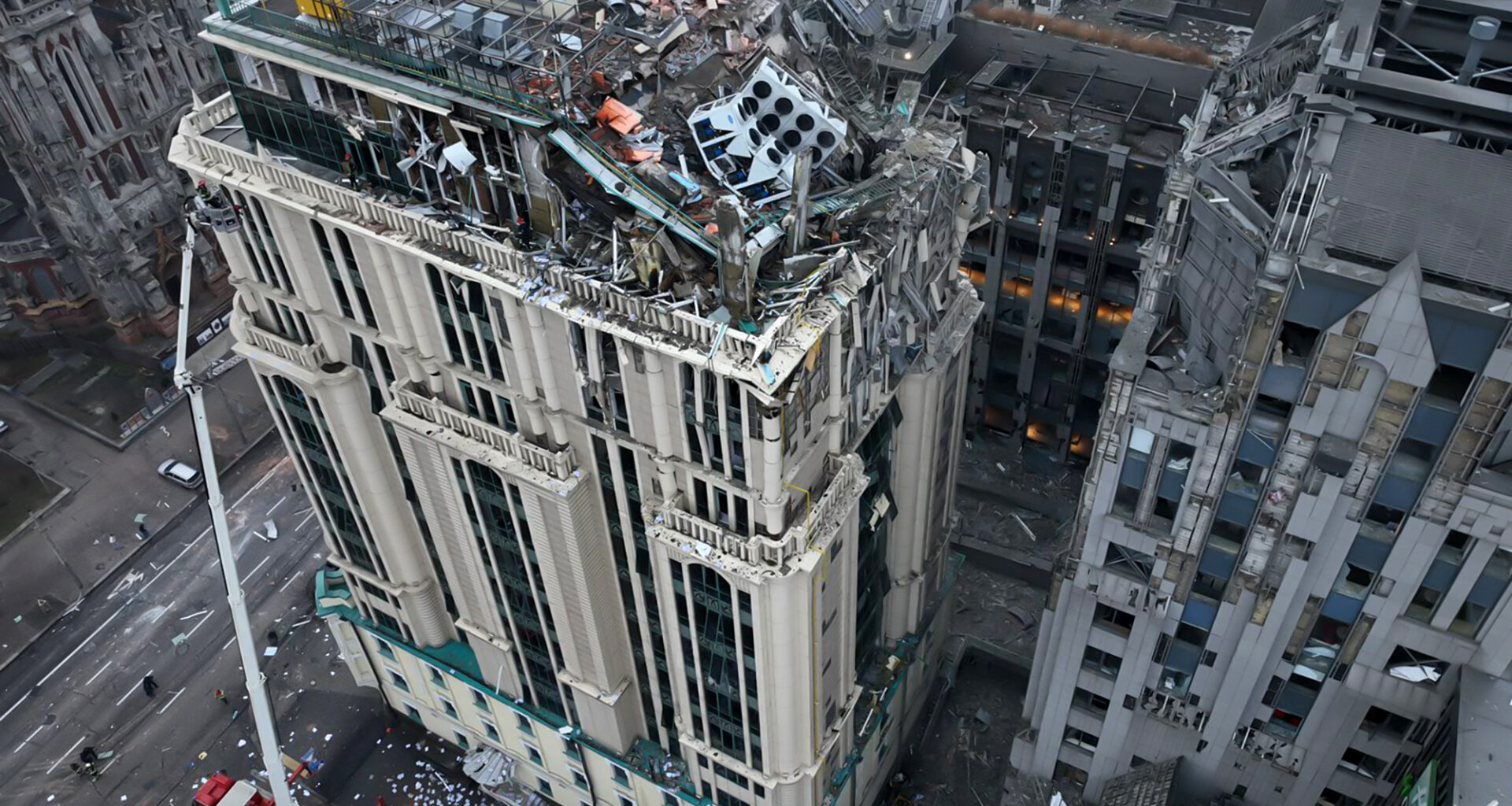 Mais de um milhão de casas sem eletricidade na região de Kiev após ataques russos