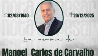 Arquiteto Manoel Carlos de Carvalho morre em Taubaté aos 85 anos