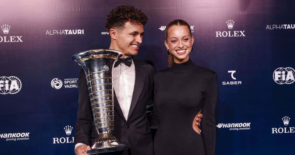 Margarida Corceiro brilha ao lado de Lando Norris na gala da Fórmula 1 (fotogaleria)