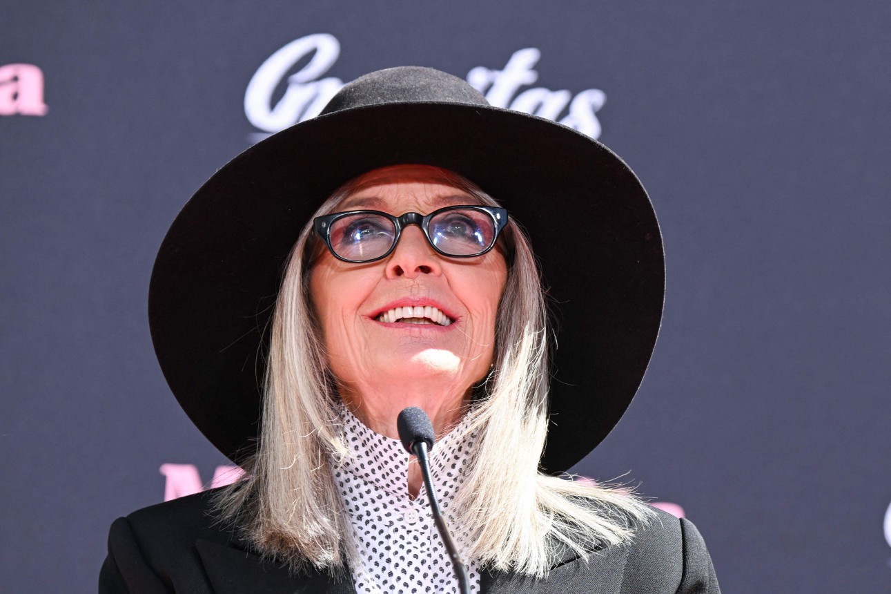 Diane Keaton morreu aos 79 anos — Foto: Patrick T. FALLON / AFP