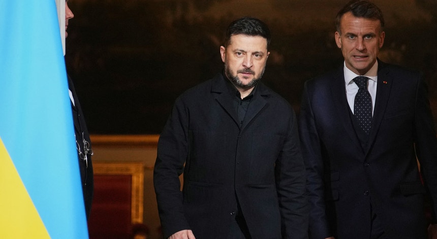 Guerra na Ucrânia. Macron defende que qualquer plano de paz deve ser "finalizado" com Kiev e europeus