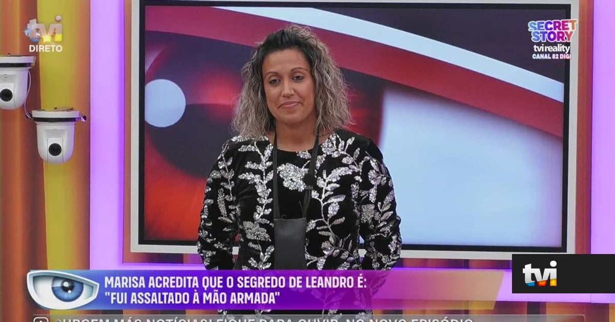 Em cheio! Marisa acerta no segredo de Leandro: «Sofri um assalto à mão armada» - TVI
