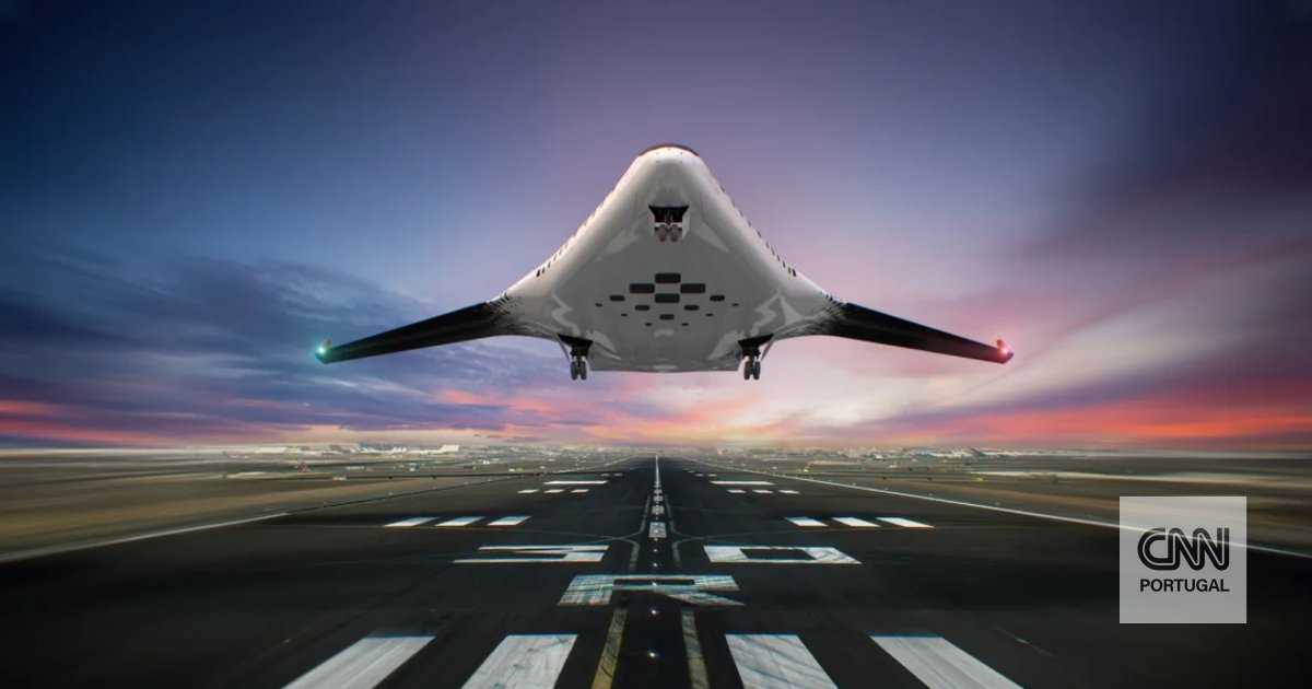 A forma deste avião pode revolucionar a maneira como voamos