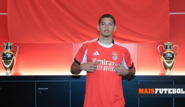 OFICIAL: filho de Cílio Souza renova com o Benfica