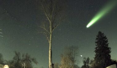 Meteoro cruza os céus dos EUA em velocidade impressionante – Noticias R7