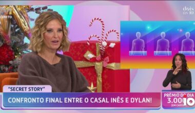 Cristina Ferreira esclarece o motivo de não ter revelado a Dylan o segredo de Pedro e Marisa - Notícias de hoje