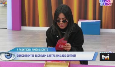 Amigo Secreto chega à Malveira: Liliana lê carta emocionante sobre si, mas não acerta em quem escreveu - Secret Story