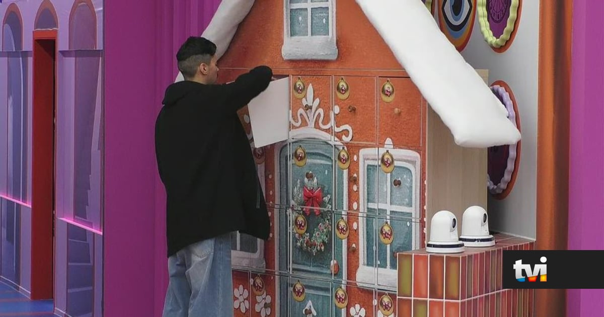Calendário do Advento invade a casa e Leandro conquista uma grande vantagem - Secret Story