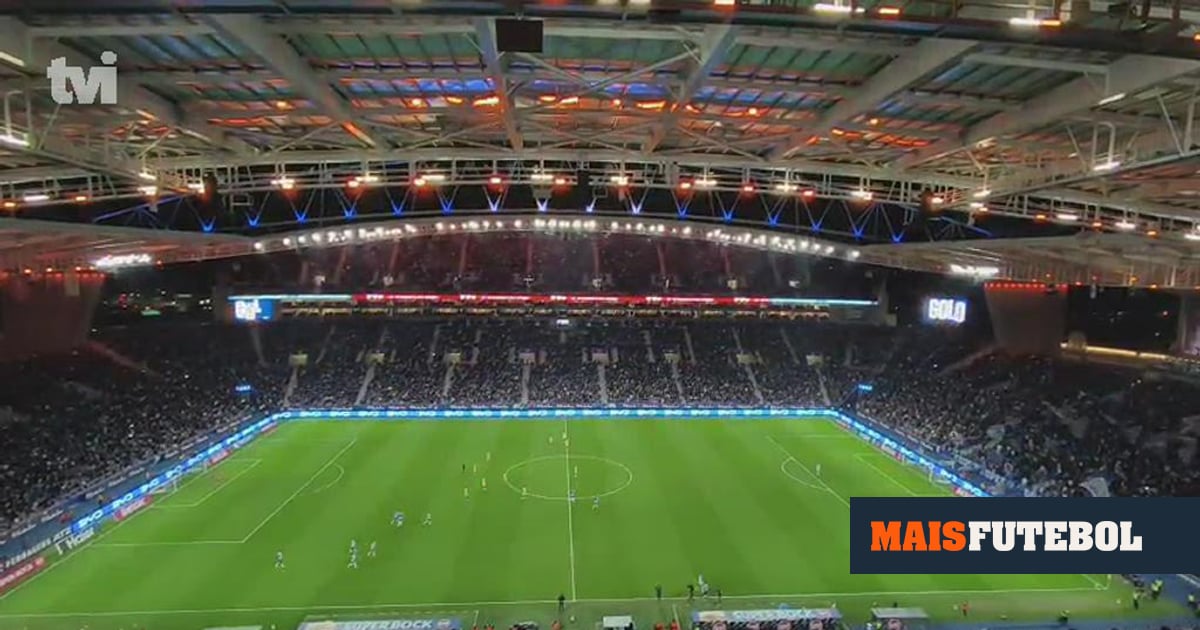 Agora quando o FC Porto marca, o Dragão fica quase às escuras - Maisfutebol