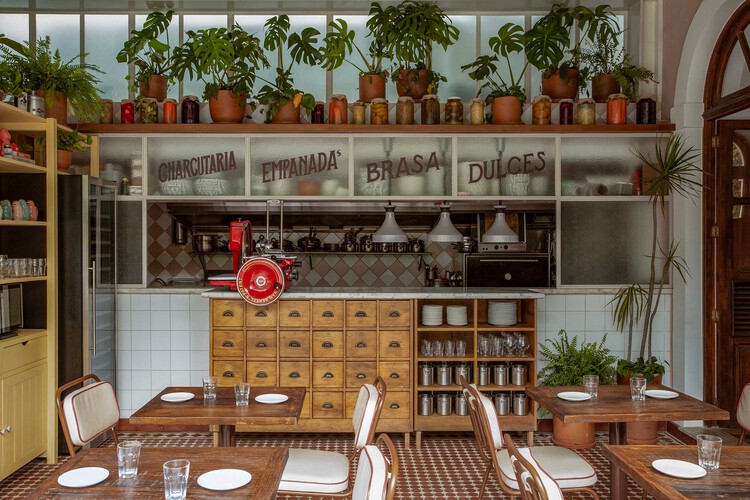 Restaurante Gonza / Tadu Arquitetura - Fotografia de Interiores, Prateleira, Cadeira