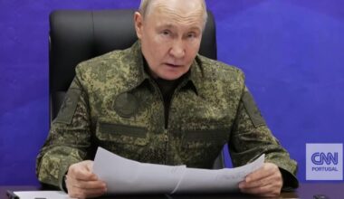 Putin quis enviar a toda a gente uma mensagem num momento crucial da guerra