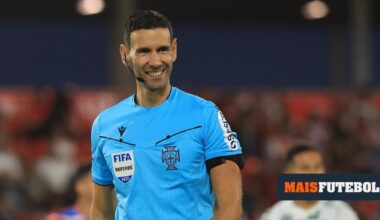 Liga: António Nobre apita o Benfica-Sporting da 13.ª jornada