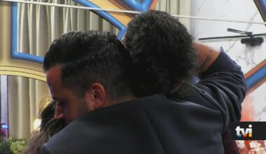 Abraçados e a chorar: assim acabou o almoço de Pedro, Marisa e Leandro - Secret Story