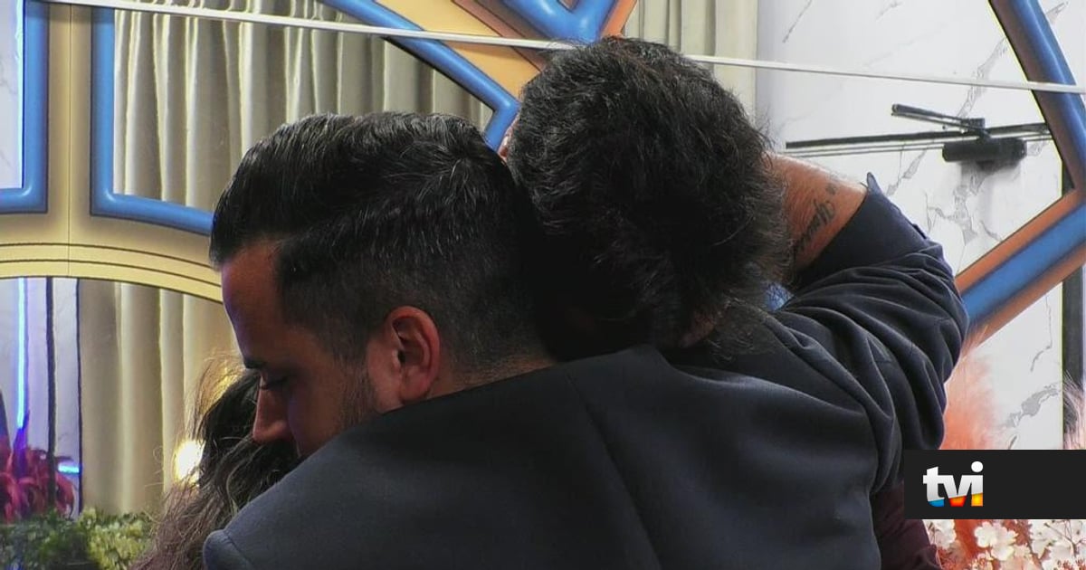 Abraçados e a chorar: assim acabou o almoço de Pedro, Marisa e Leandro - Secret Story