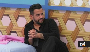 Após beijos escaldantes... Marisa faz uma dança para Pedro Jorge e este olha-a assim - Secret Story