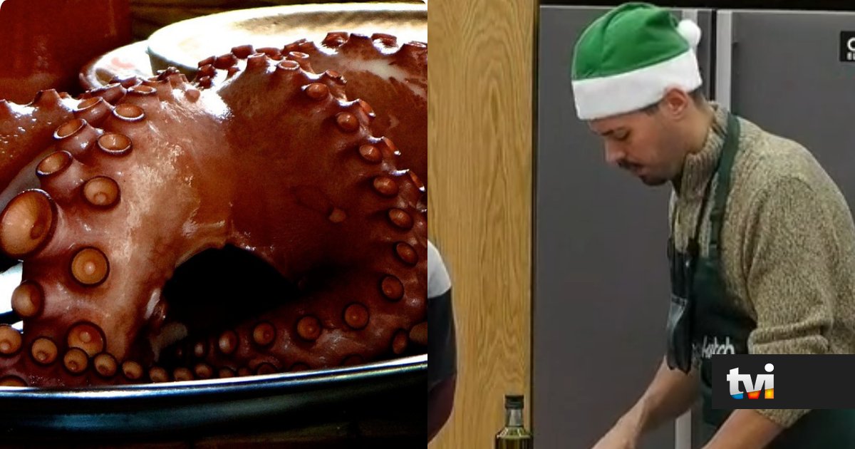«Nunca na vida»: Esta parte do polvo não deve ser consumida. E Leandro explica porquê - Secret Story