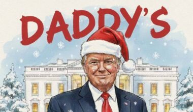 postal de Natal de Trump divide opiniões e é rotulado de "cringe"
