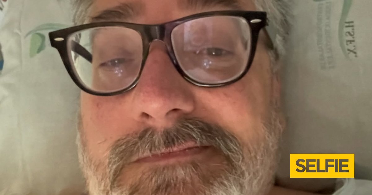 Ainda no hospital, Nuno Markl fica em lágrimas