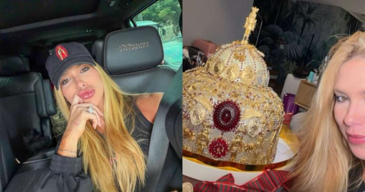 Virginia mostra panetone de luxo de R$ 6 mil comprado para irmão de Vini Jr; saiba detalhes