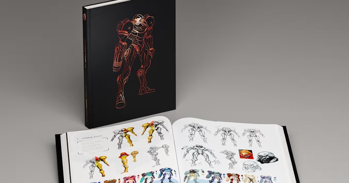 Metroid Prime: artbook de retrospectiva da série já está à venda