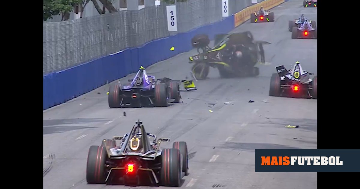VÍDEO: estreia de Félix da Costa na Jaguar marcada por acidente aparatoso