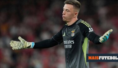 Dérbi mostrou que Trubin precisa de melhorar num aspeto