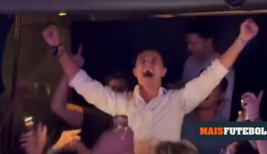 VÍDEOS: a noite eufórica de Norris e Margarida Corceiro após conquista da Fórmula 1