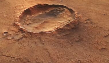 Estrutura rara em Marte exibe forma de borboleta e revela gelo subterrâneo – Noticias R7