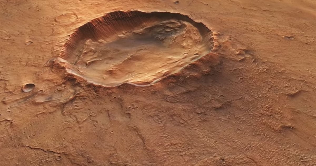 Estrutura rara em Marte exibe forma de borboleta e revela gelo subterrâneo – Noticias R7