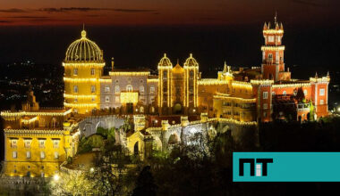 Esta caminhada passa pelas encantadoras luzes de Natal de Sintra — NiT