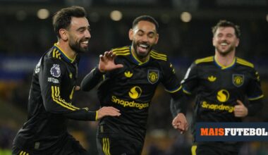 VÍDEO: Bruno Fernandes «bisa» e Man. United sobe a sexto na Liga Inglesa