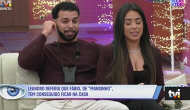 Fábio provoca colegas: «Ainda vou pegar no cheque (…) já estou com um pezinho a cheirar a final» - Secret Story