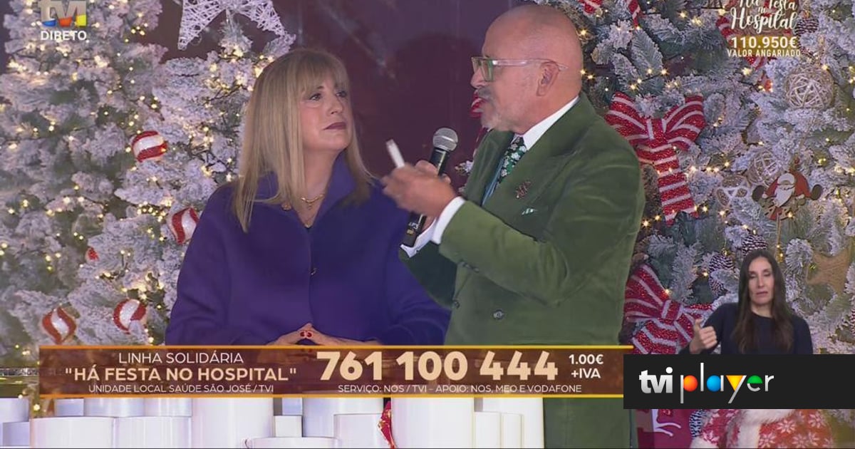 Há Festa no Hospital: Manuel Luís Goucha dá a notícia mais aguardada do dia