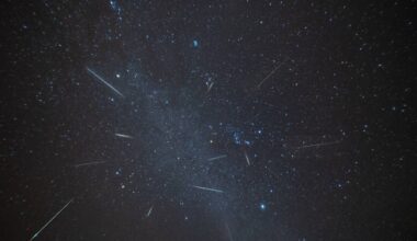vem aí a chuva de estrelas Gemínidas, uma das mais intensas do ano. Saiba quando será e como observá-la