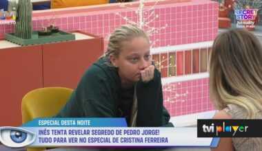 «O pai dos bebés». O momento em que Inês ficou abesbilica com a verdade de Pedro - tviplayer.iol.pt