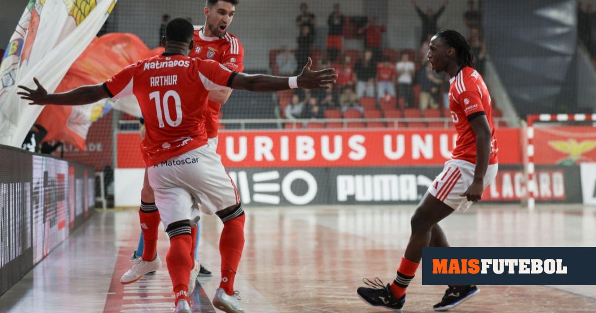 VÍDEO: Benfica bate Sp. Braga e alarga série vitoriosa no futsal