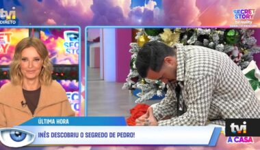 Uma noite épica e de muito choque contada em imagens. Foi assim que o segredo de Pedro foi descoberto - Secret Story