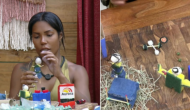 Carol Lekker monta maquete provocando o casal Duda Wendling e Luiz Mesquita; confira! – Record