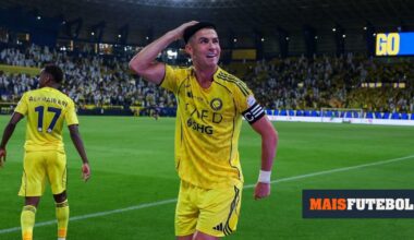 VÍDEO: Ronaldo marca e Al Nassr vence Al Wahda de José Morais