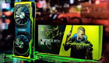 NVIDIA sorteia RTX 2080 Ti Cyberpunk 2077 assinada por Jensen!