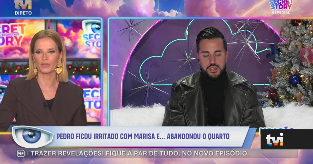 «Estão juntos ou é cada um por si?»: Cristina Ferreira faz pergunta "matadora" a Pedro sobre Marisa - Secret Story
