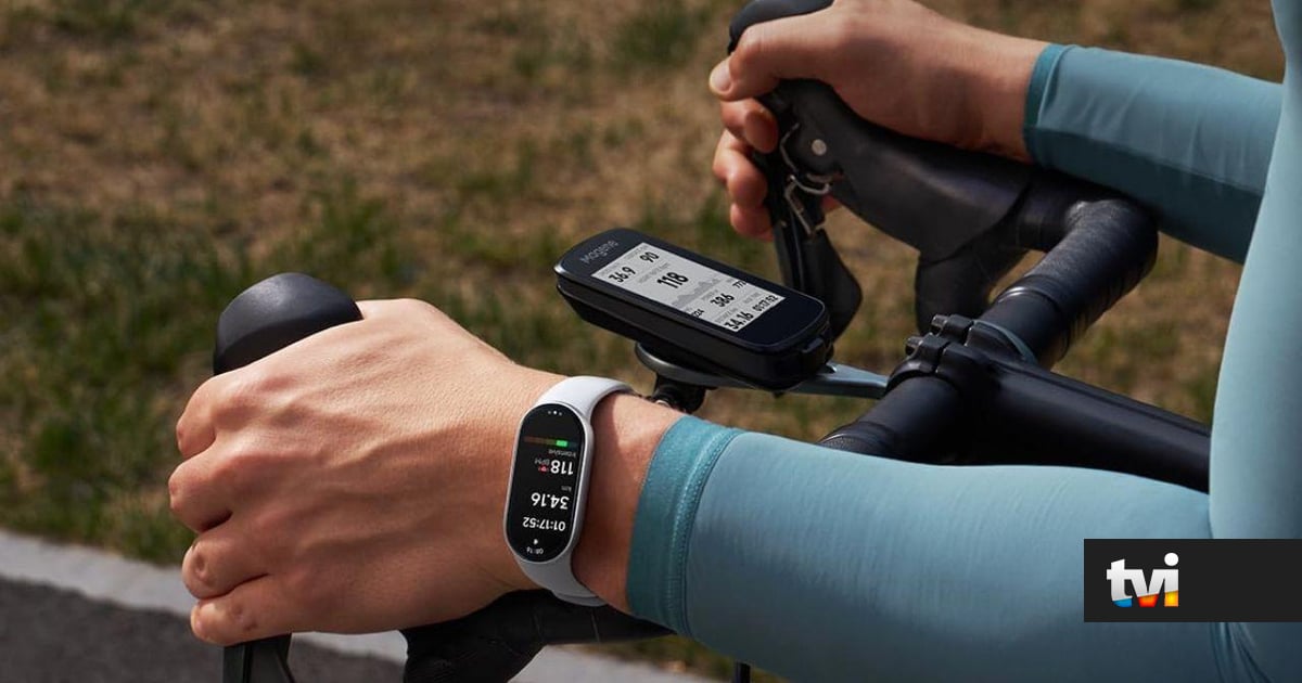 Esta smartband da Xiaomi acompanha 100 atividades, dura 11 dias e é visível ao sol - Dois às 10