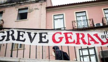 Greve geral vista das ruas: manhã cinzenta, autocarros vazios e um país que abrandou o passo