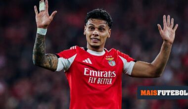 Benfica: Richard Ríos na equipa da semana da Champions