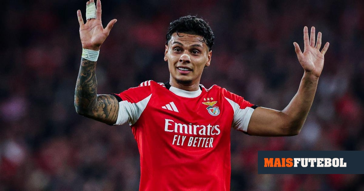 Benfica: Richard Ríos na equipa da semana da Champions