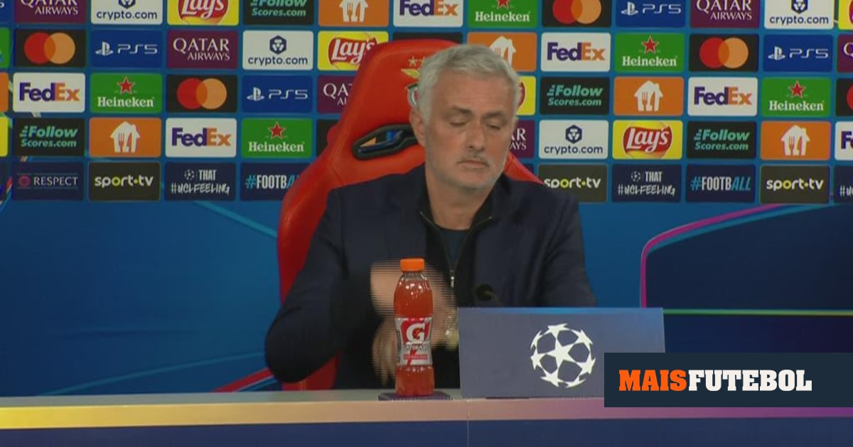 Mourinho gostou de uma pergunta: «Talvez te levem para substituir os sabichões» - Maisfutebol