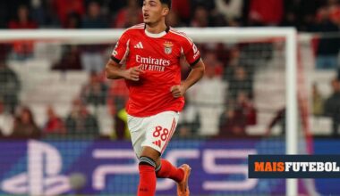 Tiago Freitas e a estreia pelo Benfica: «Mãe, pai, irmã, consegui...»