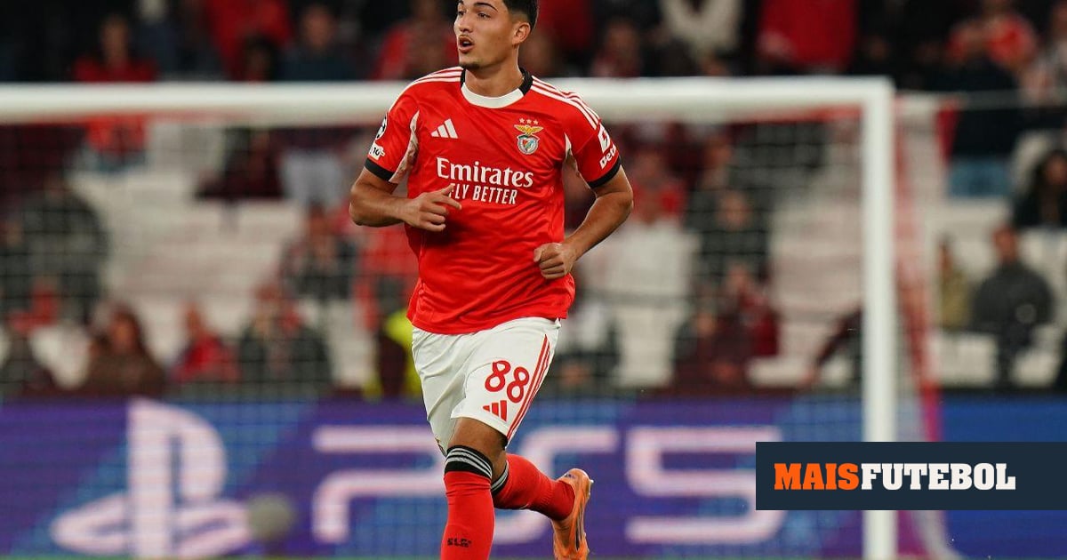 Tiago Freitas e a estreia pelo Benfica: «Mãe, pai, irmã, consegui...»