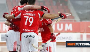 Hóquei em patins: Benfica aplica «chapa 6» ao campeão da Europa